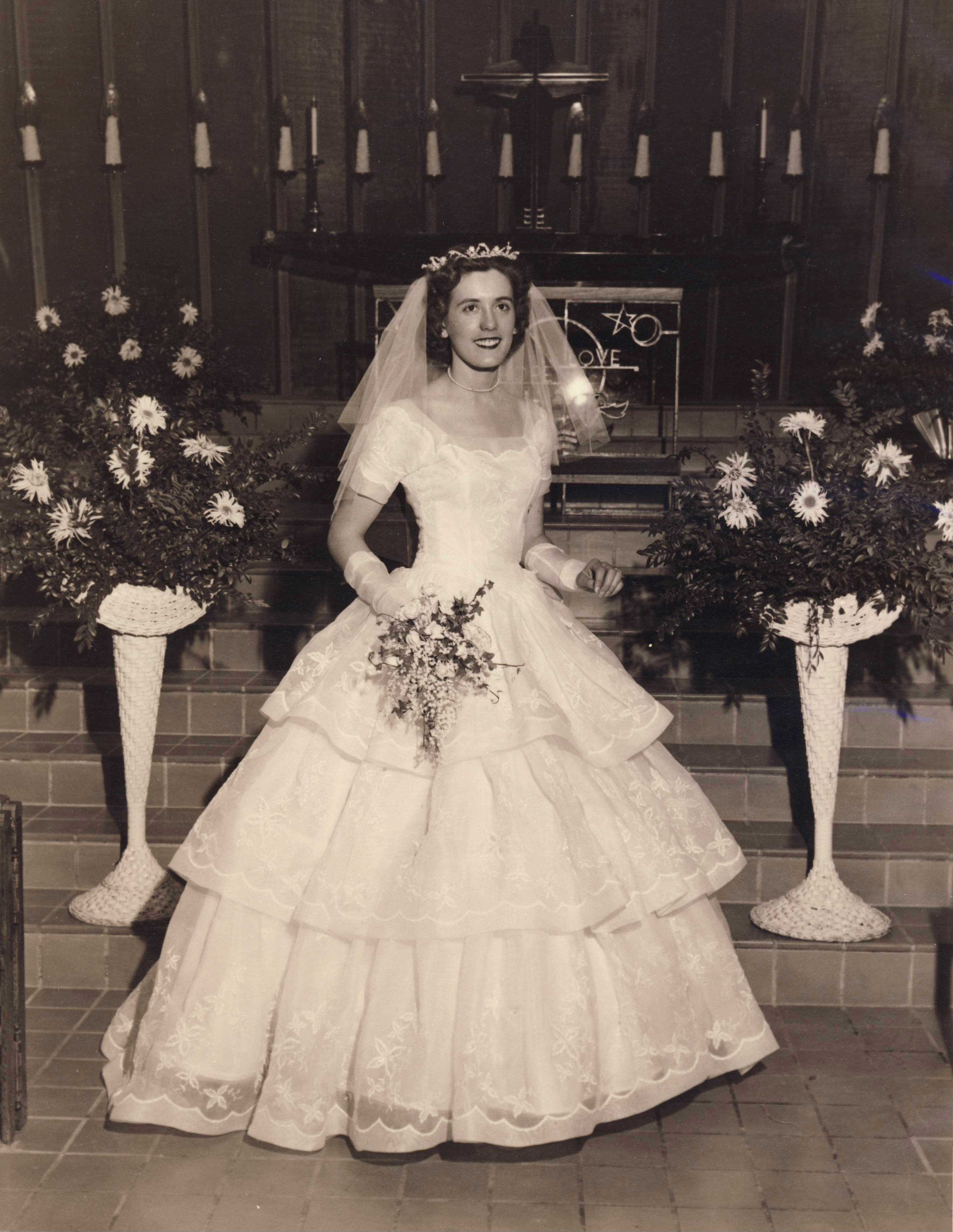 1956 Wedding Gown